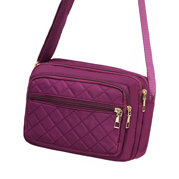 Sac matelassé en nylon pour femme