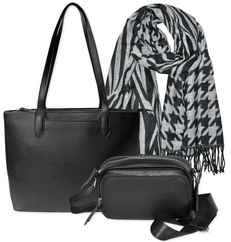 Tote/ Crossbody Bag / Scarf