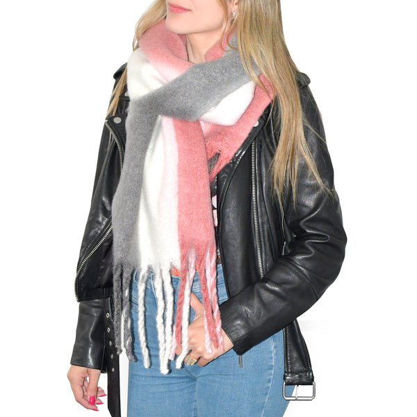 OMBRE STRIPE SCARF