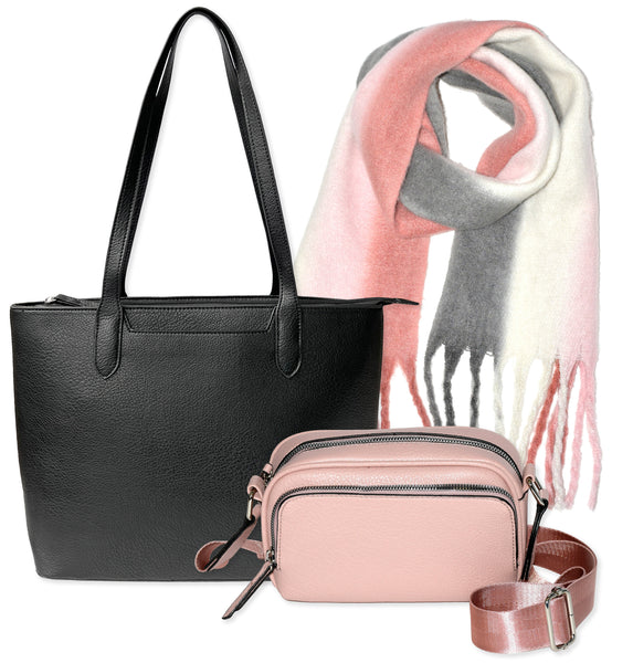 Tote /Crossbody Bag /Scarf