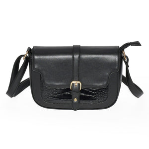 Ladies' Crossbody Bag with Buckle