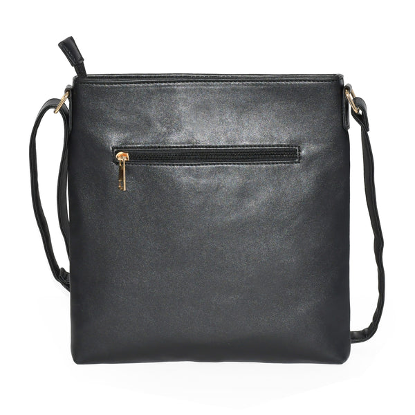 Ladies' Crossbody Bag with Zipper Design