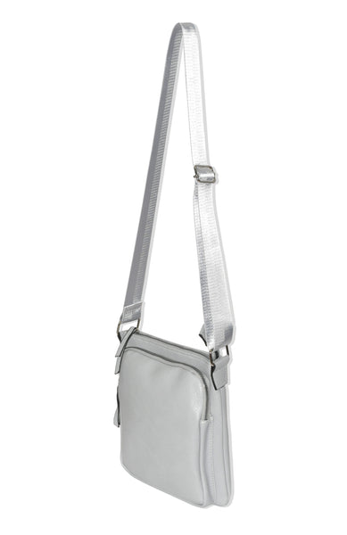 CROSSBODY BAG WITH FRONT ZIPPER POCKET