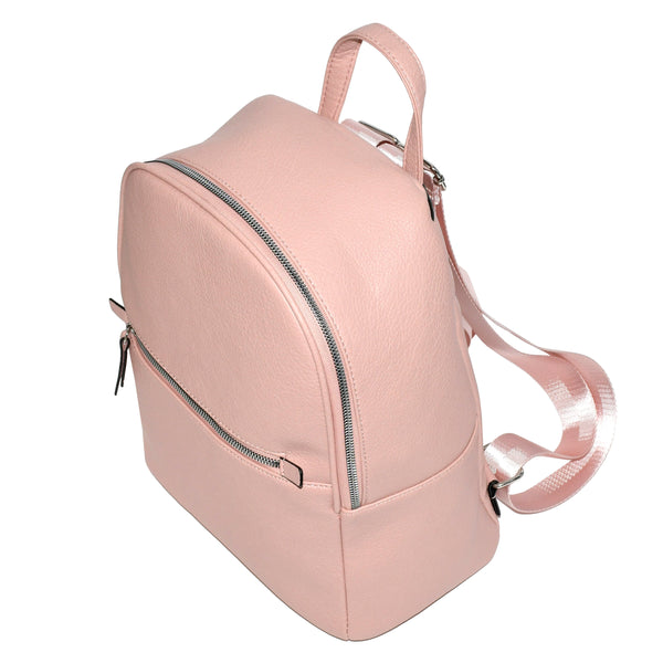 BACKPACK WITH FRONT ZIPPER POCKET