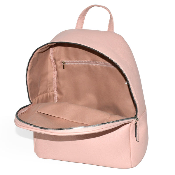 BACKPACK WITH FRONT ZIPPER POCKET