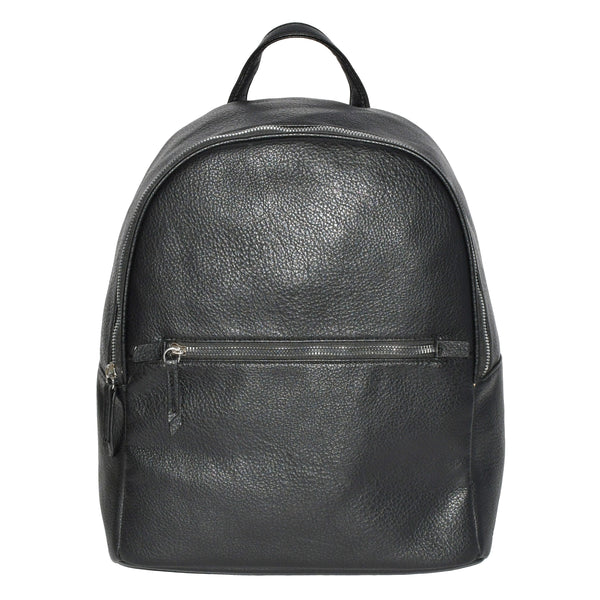 BACKPACK WITH FRONT ZIPPER POCKET