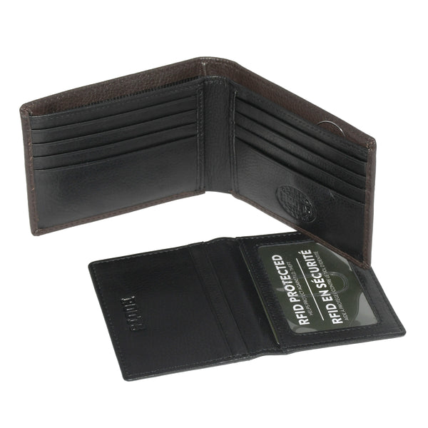 Portefeuille Slimfold pour hommes avec carte d'identité amovible