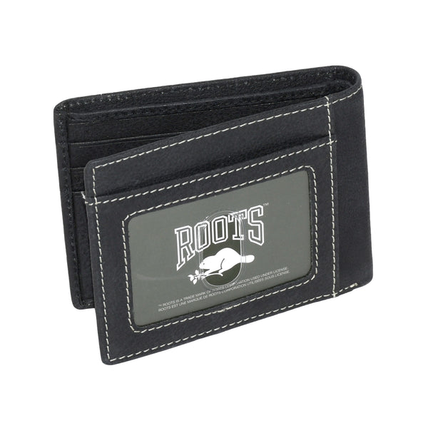 Men's Slim Wallet with Back ID Window