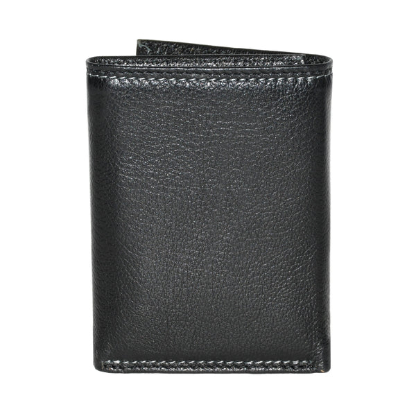 Men's Leather Trifold Wallet