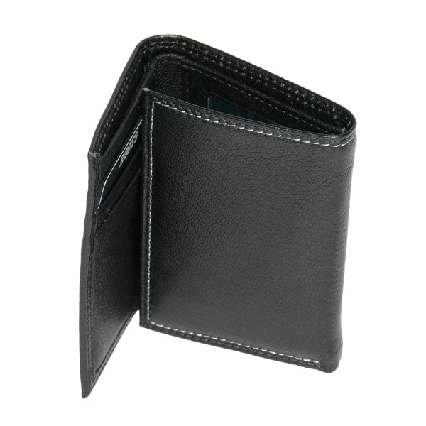 Men's Leather Trifold Wallet