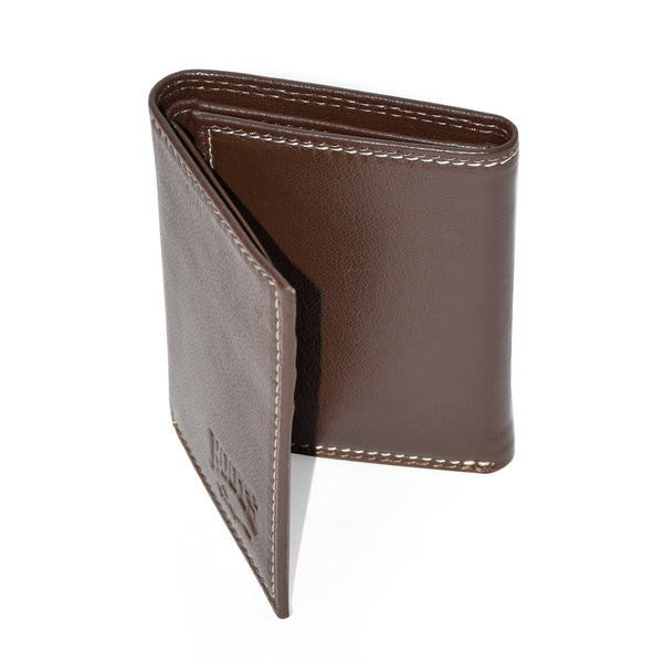 Men's Leather Trifold Wallet