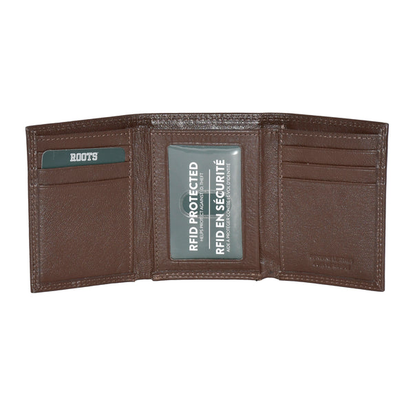 Men's Leather Trifold Wallet