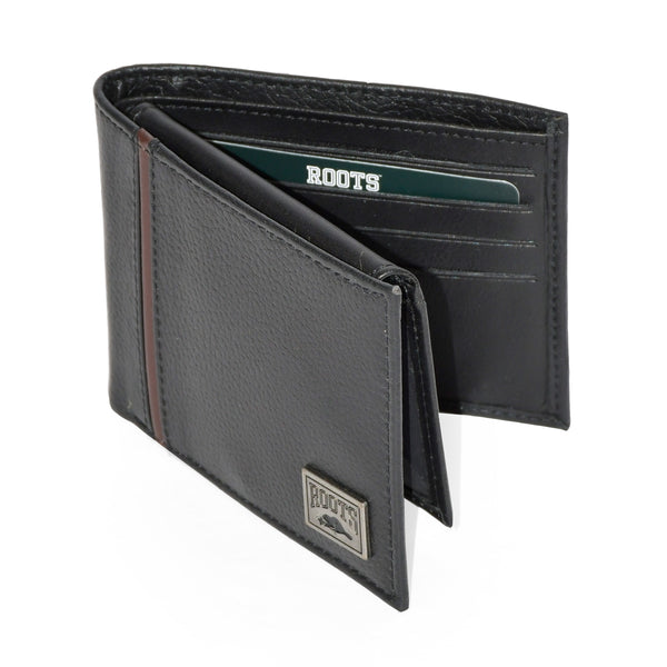 Men Slim Wallet with Top Flap Non Removable