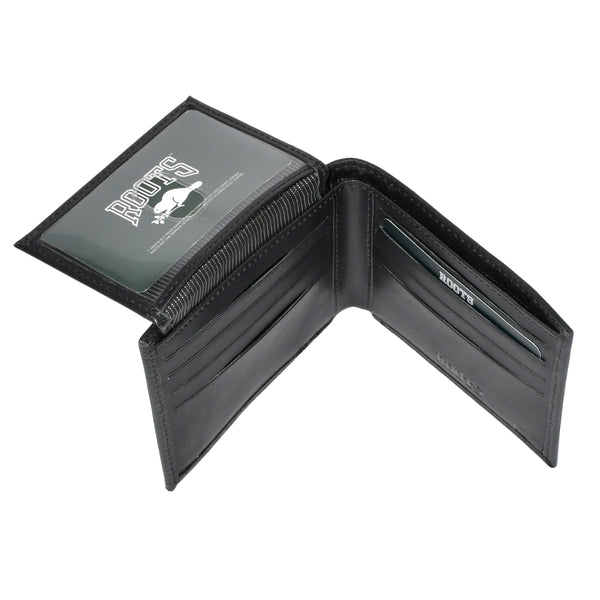 Men Slim Wallet with Top Flap Non Removable