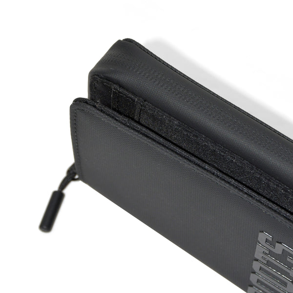 COMPACT ZIP AROUND SNAP WALLET