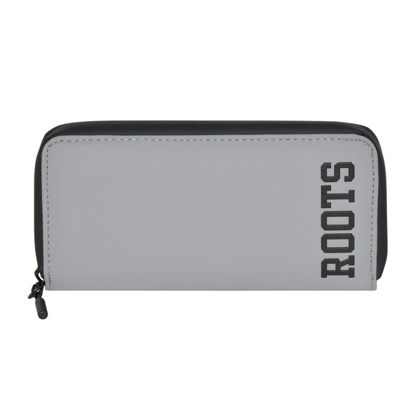 SLIM ZIPPER ROUND WALLET