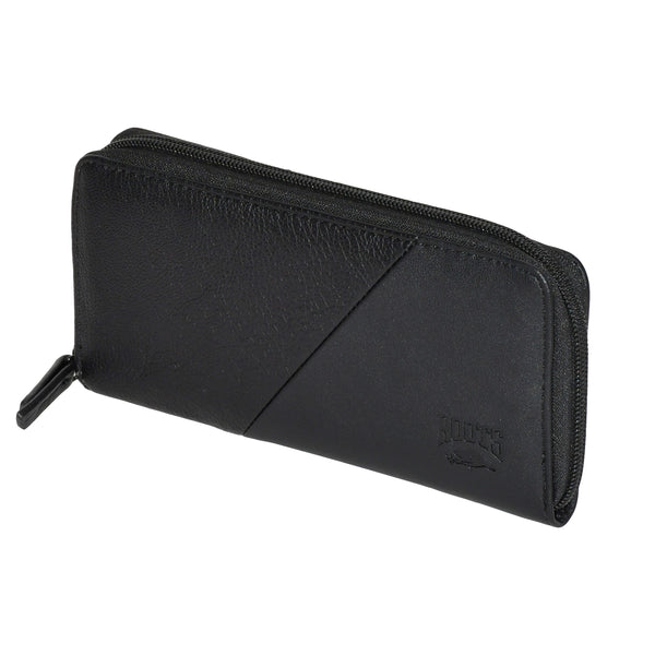 Slim Zipper Round Wallet