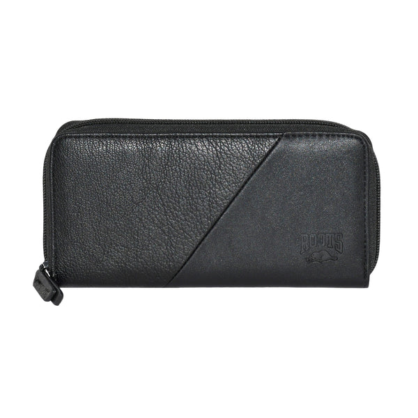 Slim Zipper Round Wallet