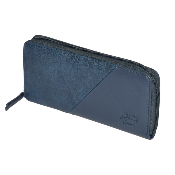 Slim Zipper Round Wallet