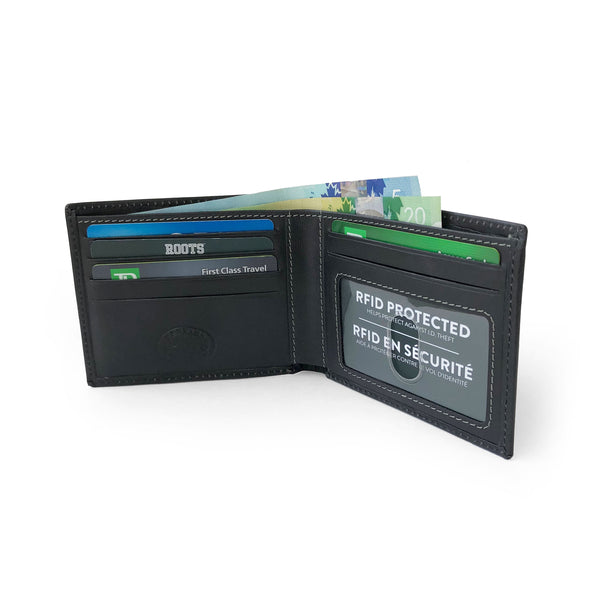 Men Leather Wallet & ID holder Set