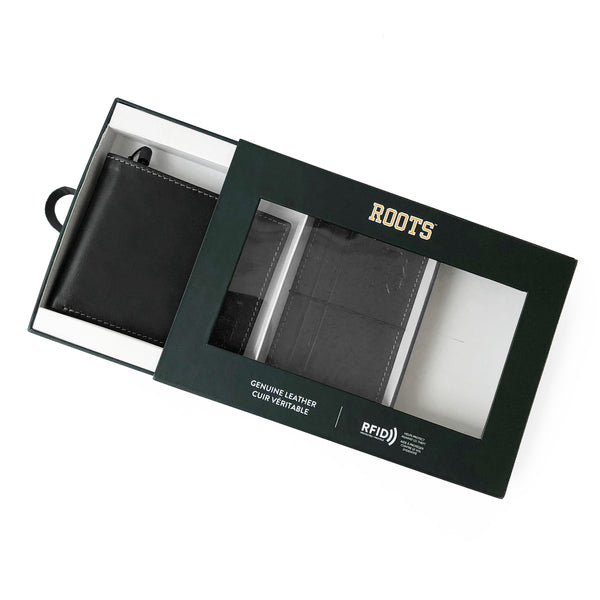 Men Leather Wallet & ID holder Set