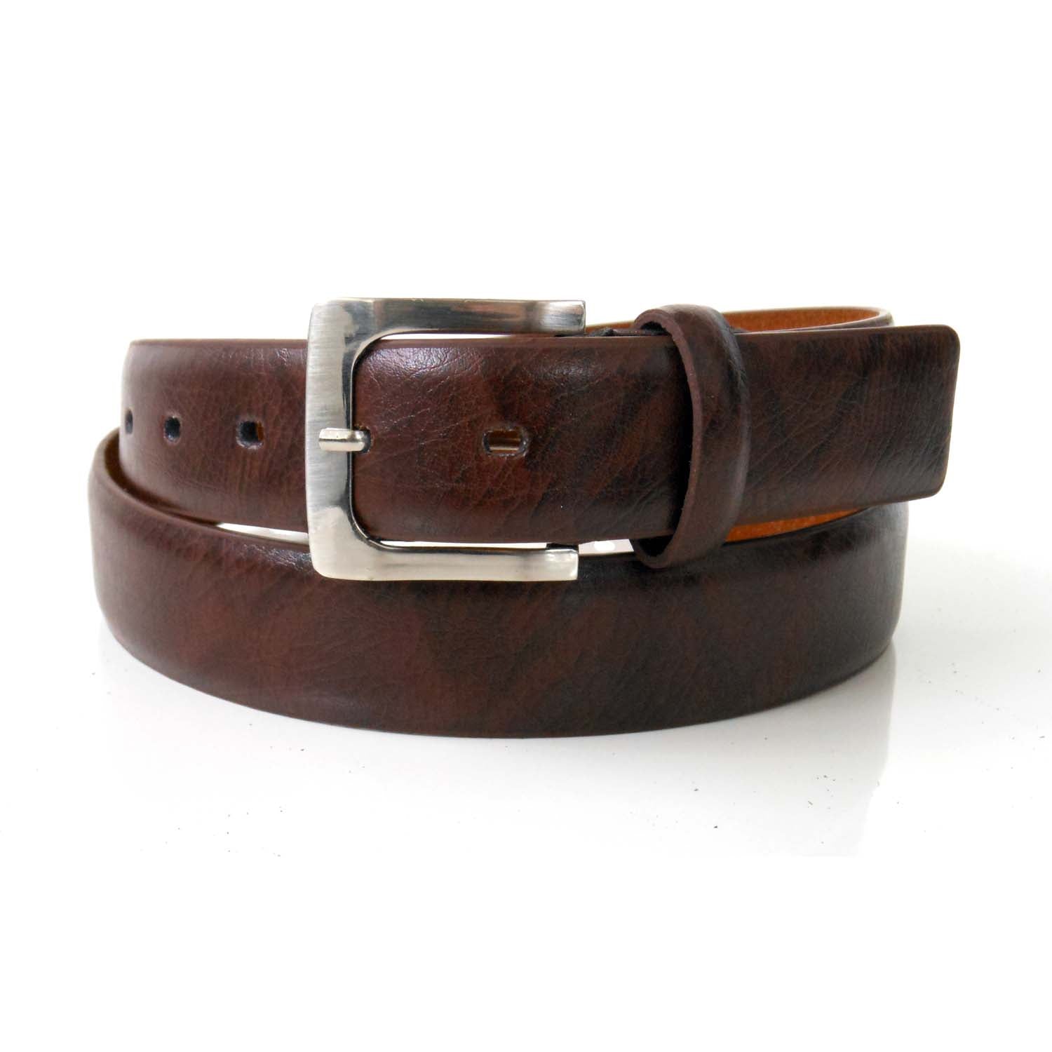 Ceinture marron finition mate