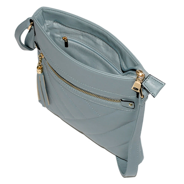 Ladies' Crossbody Bag with Quilt Design