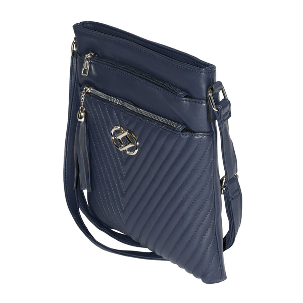 Ladies' Quilted Crossbody Bag