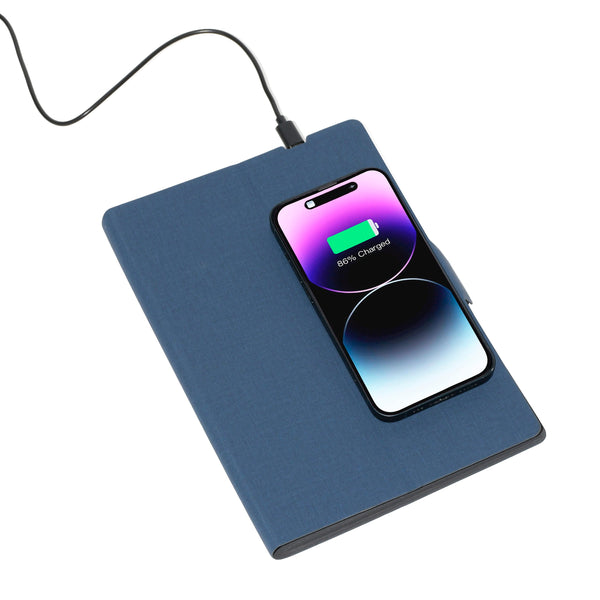 Notebook with Wireless Charge Phone Feature