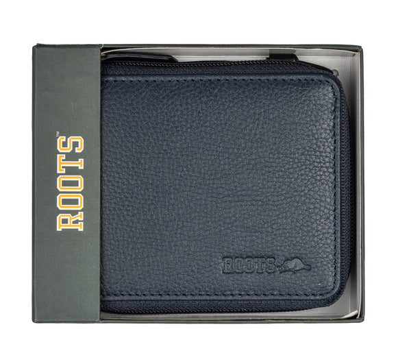 Men's Zip Around Coin Wallet