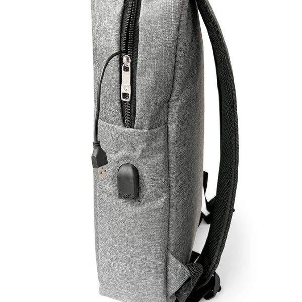 Tech Backpack with Metal Handle