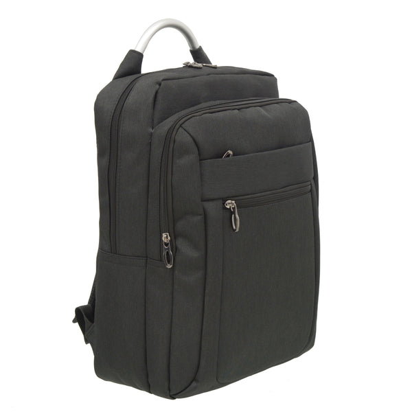 Rectangular Multi Pocket Backpack with USB