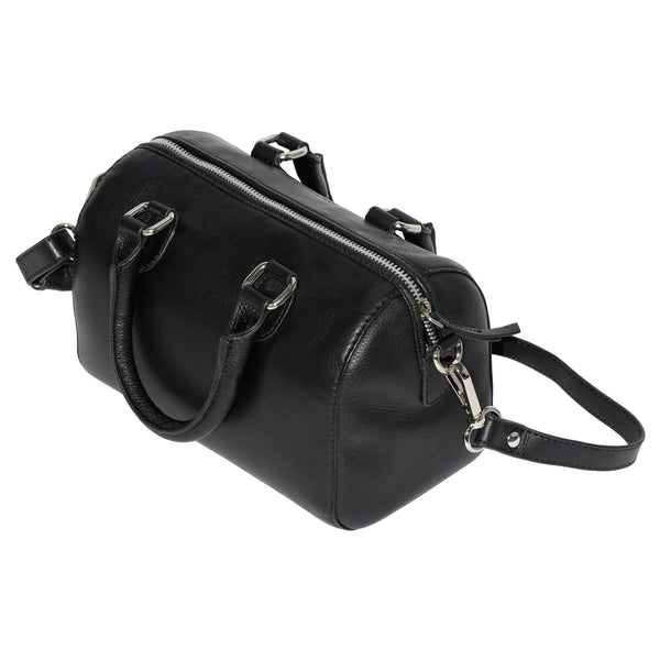 Sac tonneau en cuir pour femme avec sangle réglable