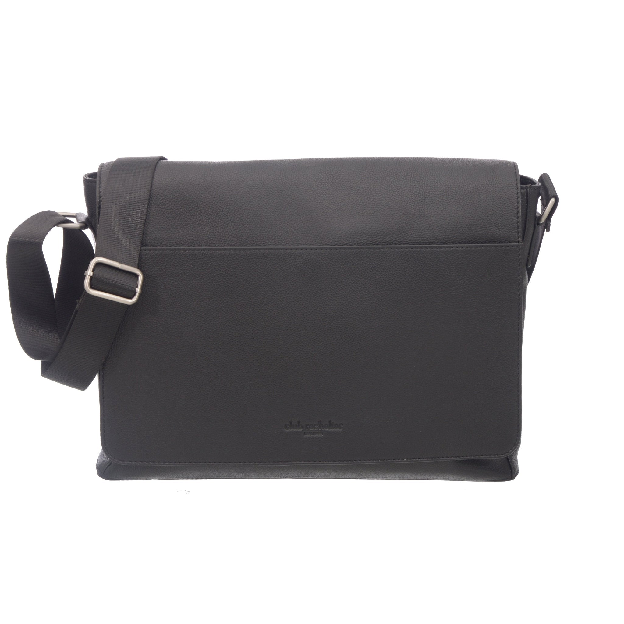 Messenger Flap Crossbody Leather Bag