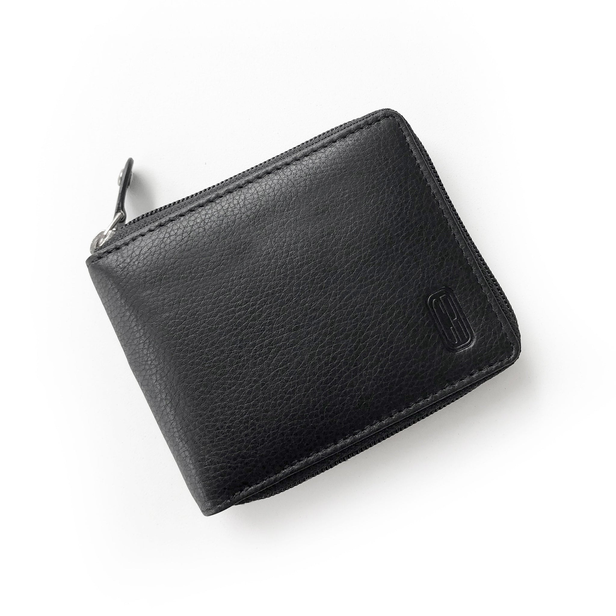 Portefeuille Billfold zippé pour hommes