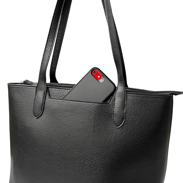 Ladies' Tote Bag with Slit Pocket