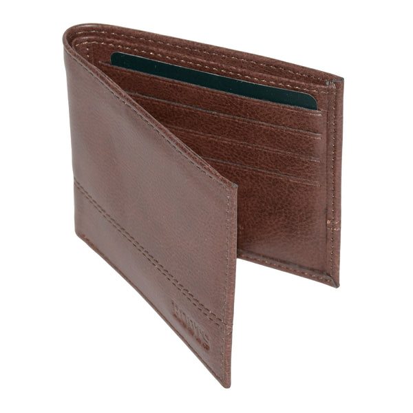 Portefeuille Slim Billfold pour hommes Marron