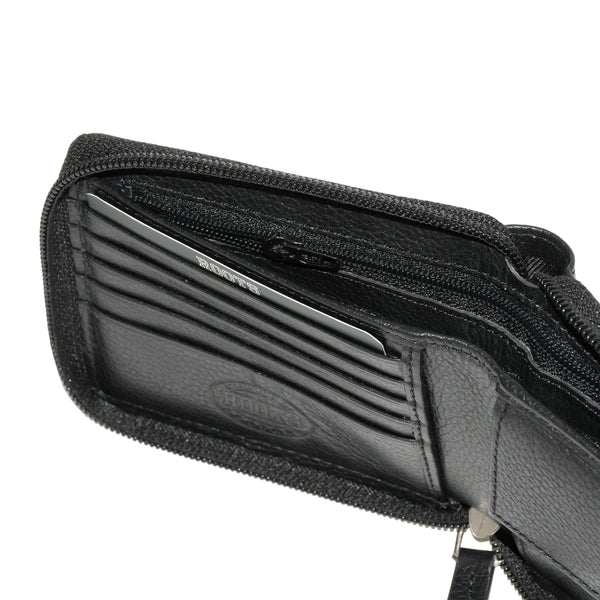 Men's Zip Around Coin Wallet