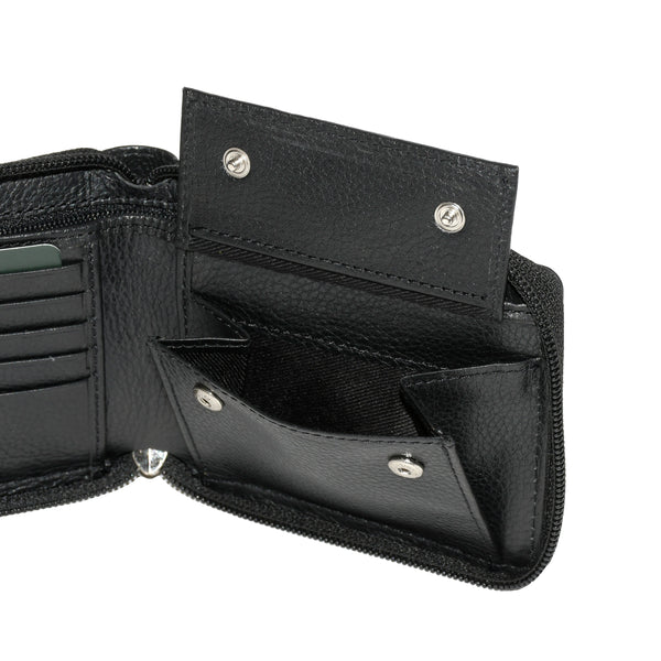 Men's Zip Around Coin Wallet