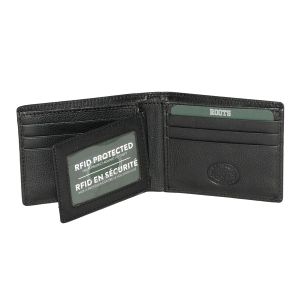 Men's Leather Slimfold Wallet with Removable Passcase