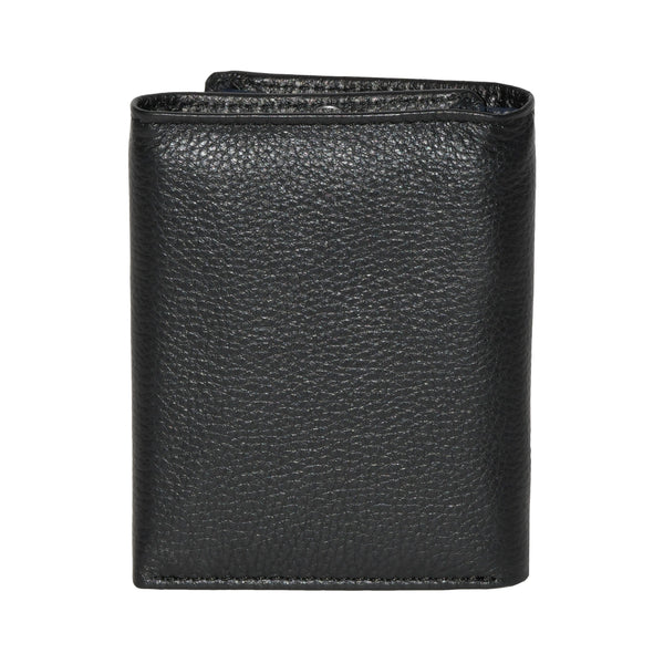 Men's Leather Trifold Wallet